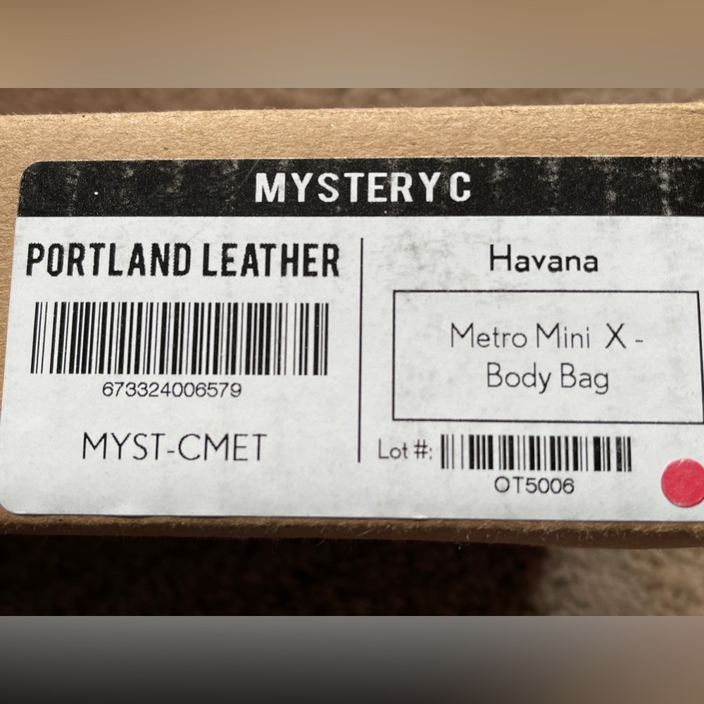 Portland Leather Mini Metro Crossbody C-grade sale